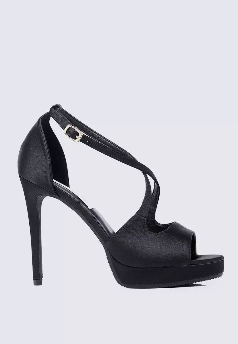 Discount on My Ballerine  shoes - SKU: My Ballerine Louise Comfy Heels In Black