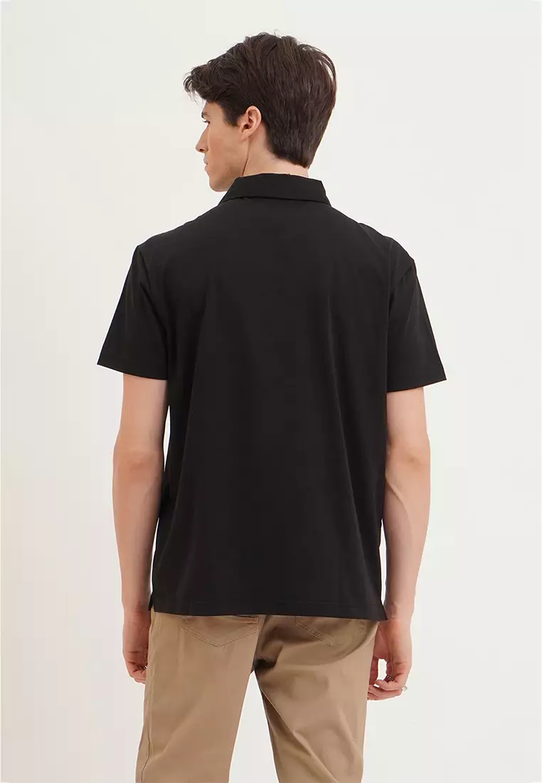 penshoppe polo black