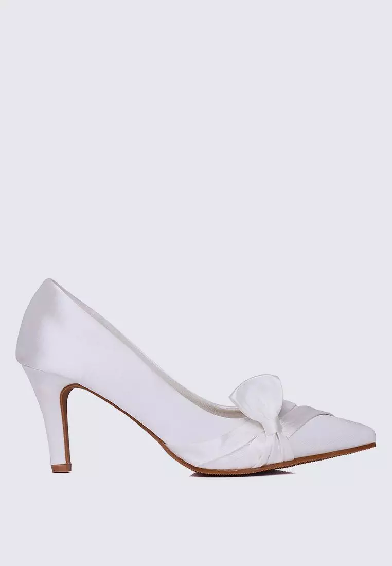 Discount on My Ballerine  shoes - SKU: My Ballerine Zuu Comfy Pumps In Ivory