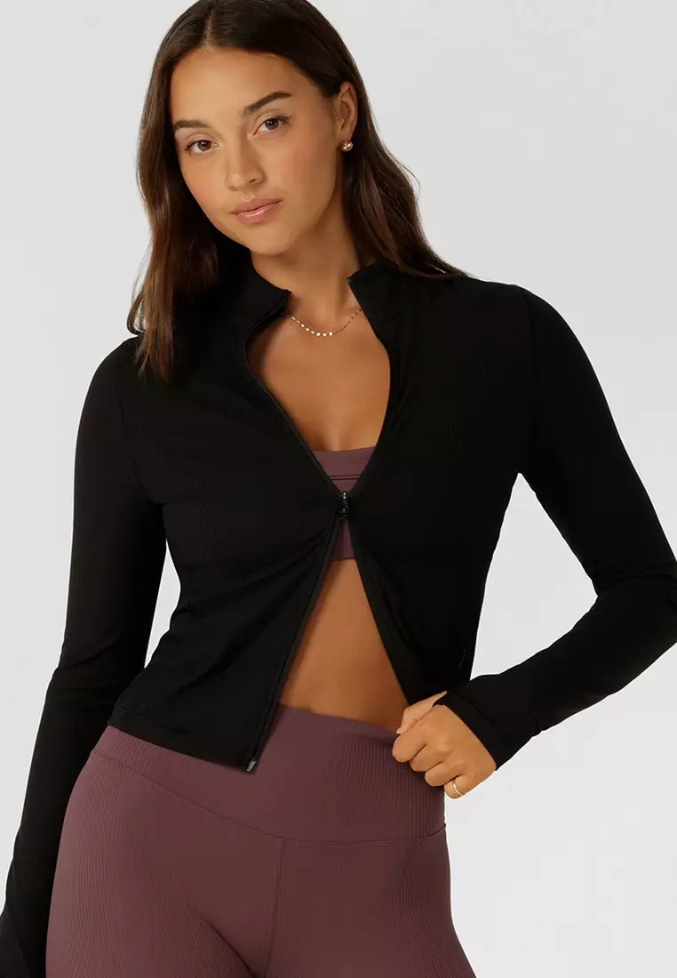 Buy Lorna Jane All Star Active Rib Zip Through Jacket 2025