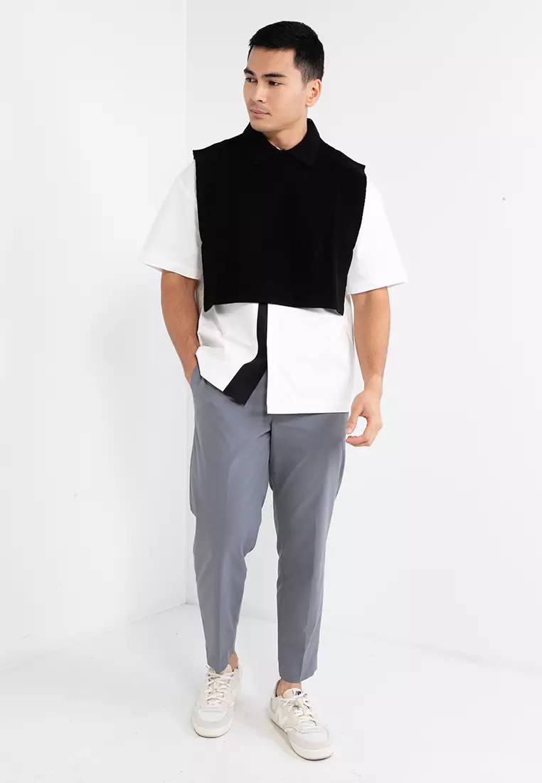 Buy URBAN REVIVO Cropped Sweater Vest 2023 Online ZALORA Philippines