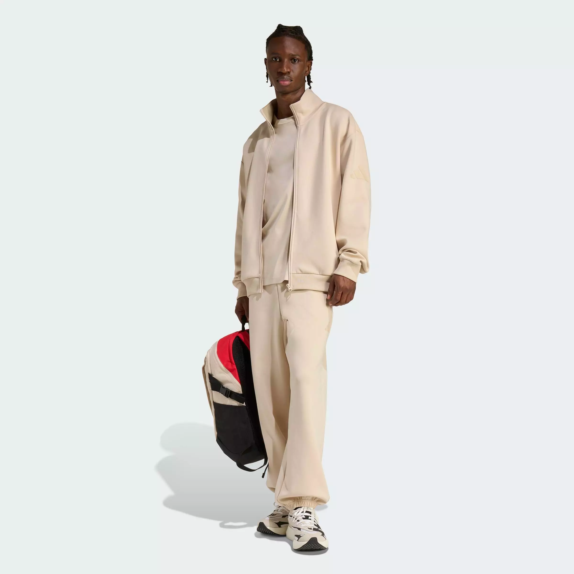 Lifestyle SOFT LUX PANTS Men Beige KF8576