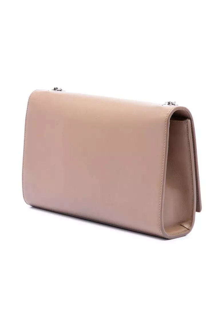 Pre-Loved Saint Laurent Medium Smooth Calfskin Classic Monogram Kate Tassel Crossbody