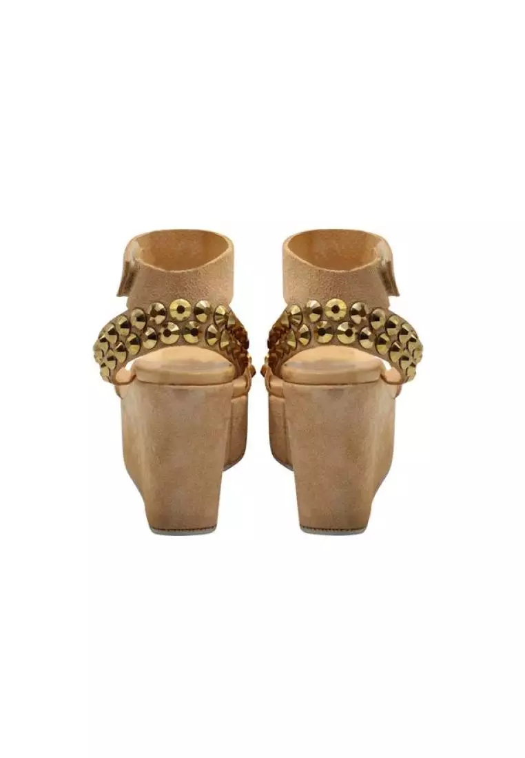 Designer nude new arrivals wedges