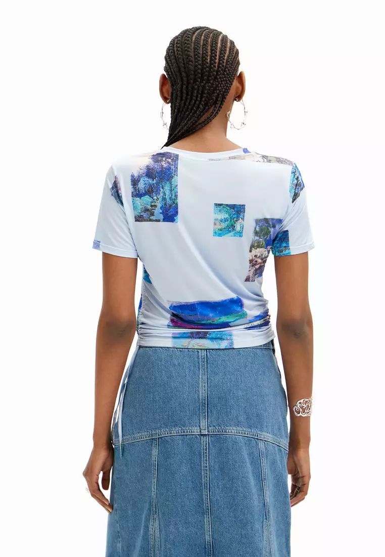 M. Christian Lacroix cut-out T-shirt 