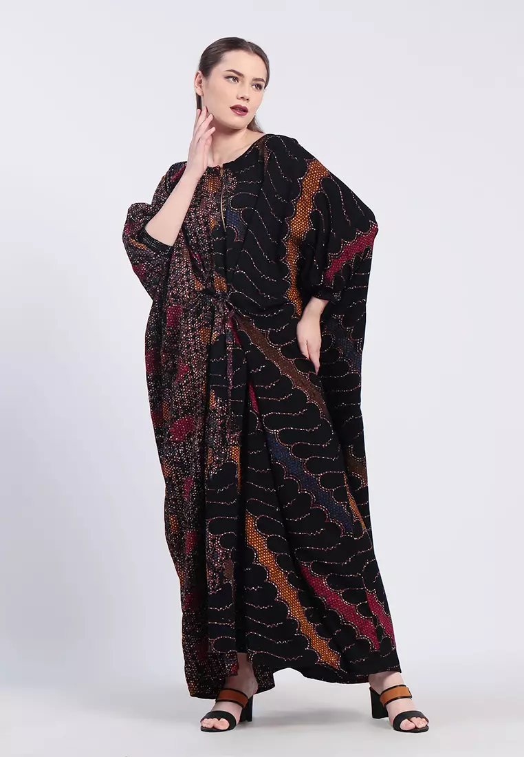 Batik Rizqina - Kaftan Seno Black Spider 5