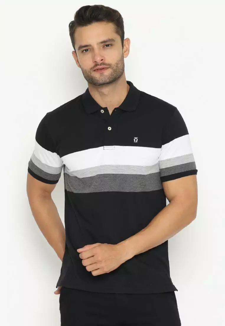 MATSUDA Kaos Polo Shirt Pria Kerah Daito