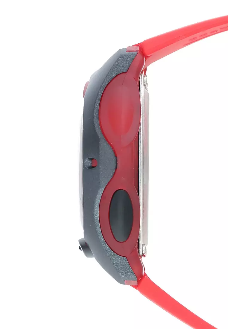 Casio Jam Tangan - Red Grey - Resin - LW-200-4AVDF