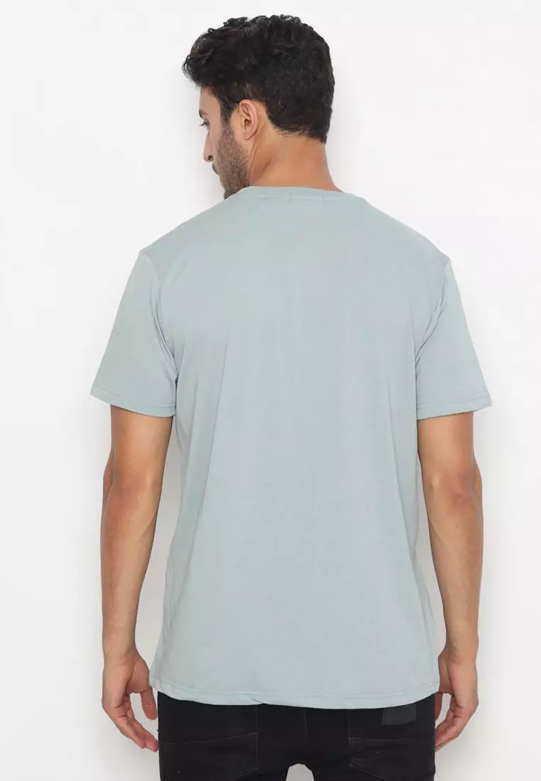 MATSUDA Kaos Polos Pocket T Shirt Cotton Chuo