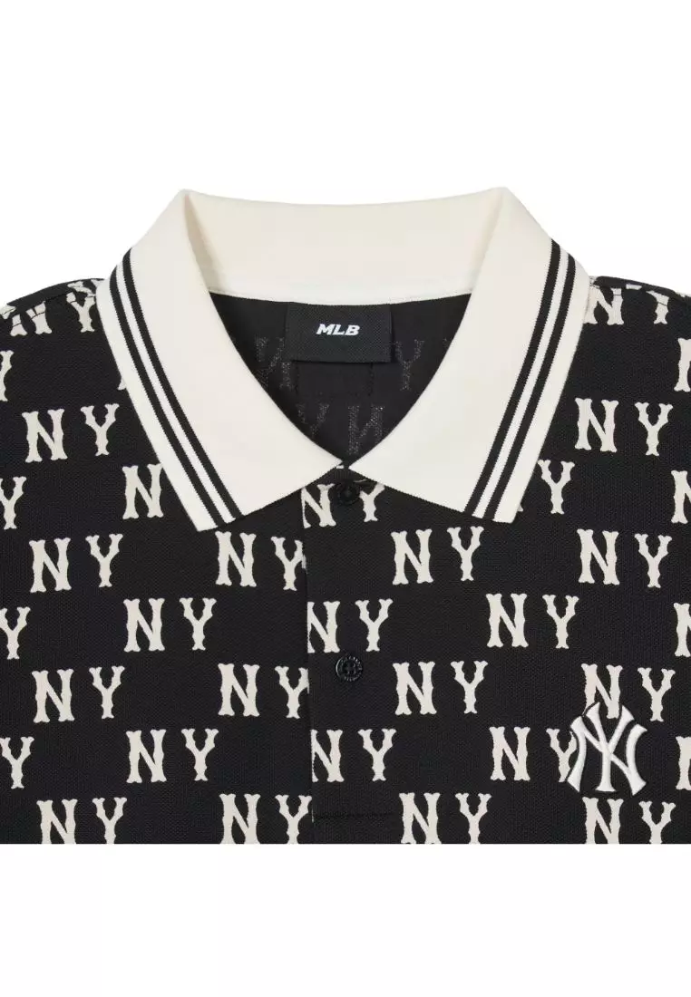 CLASSIC MONOGRAM ALL OVER POLO T-SHIRTS NEW YORK YANKEES