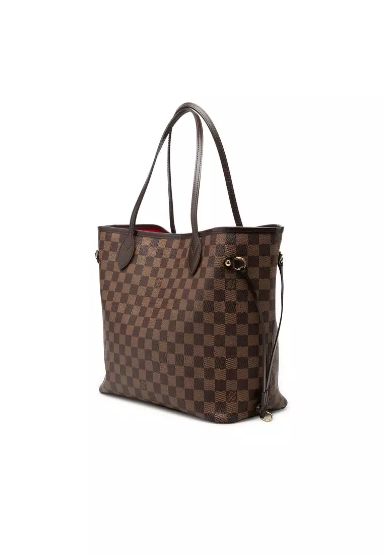 Pre-Loved Louis Vuitton Damier Ebene Neverfull Mm
