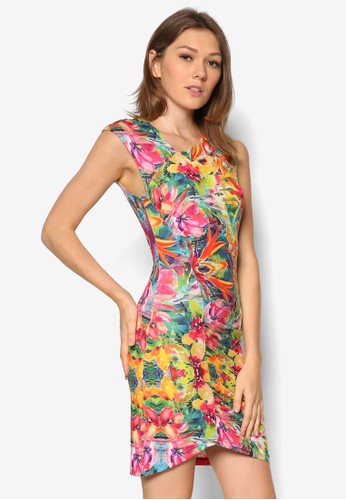 Crispeta 花卉貼身洋裝zalora 衣服評價, 服飾, 夏日洋裝