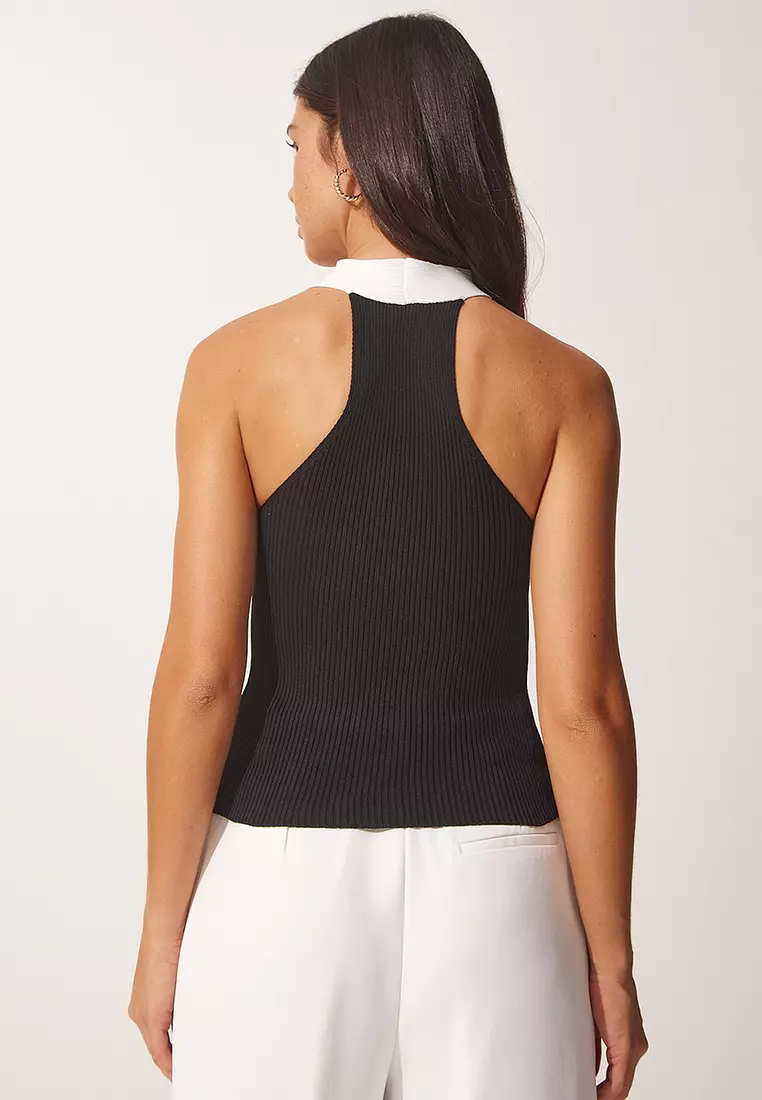 Colorblock Sleeveless Top