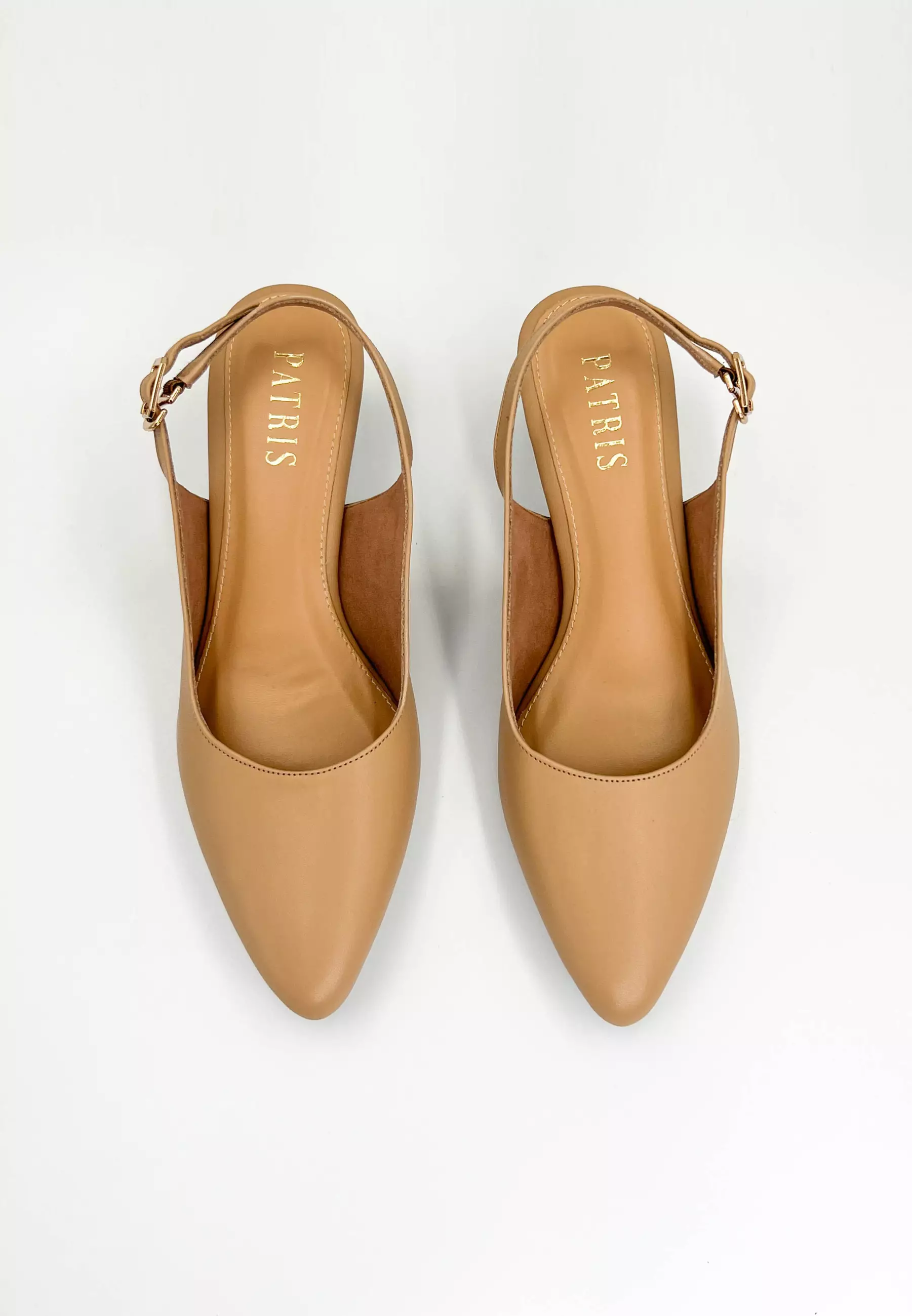 PATRIS Briana Mules Wanita Heels / Hak Kaca 5 Cm