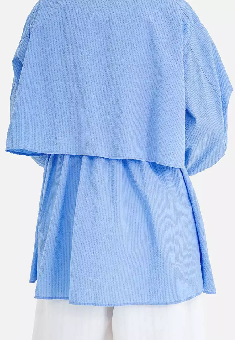 American Holic - Arao Tiered Long Blouse