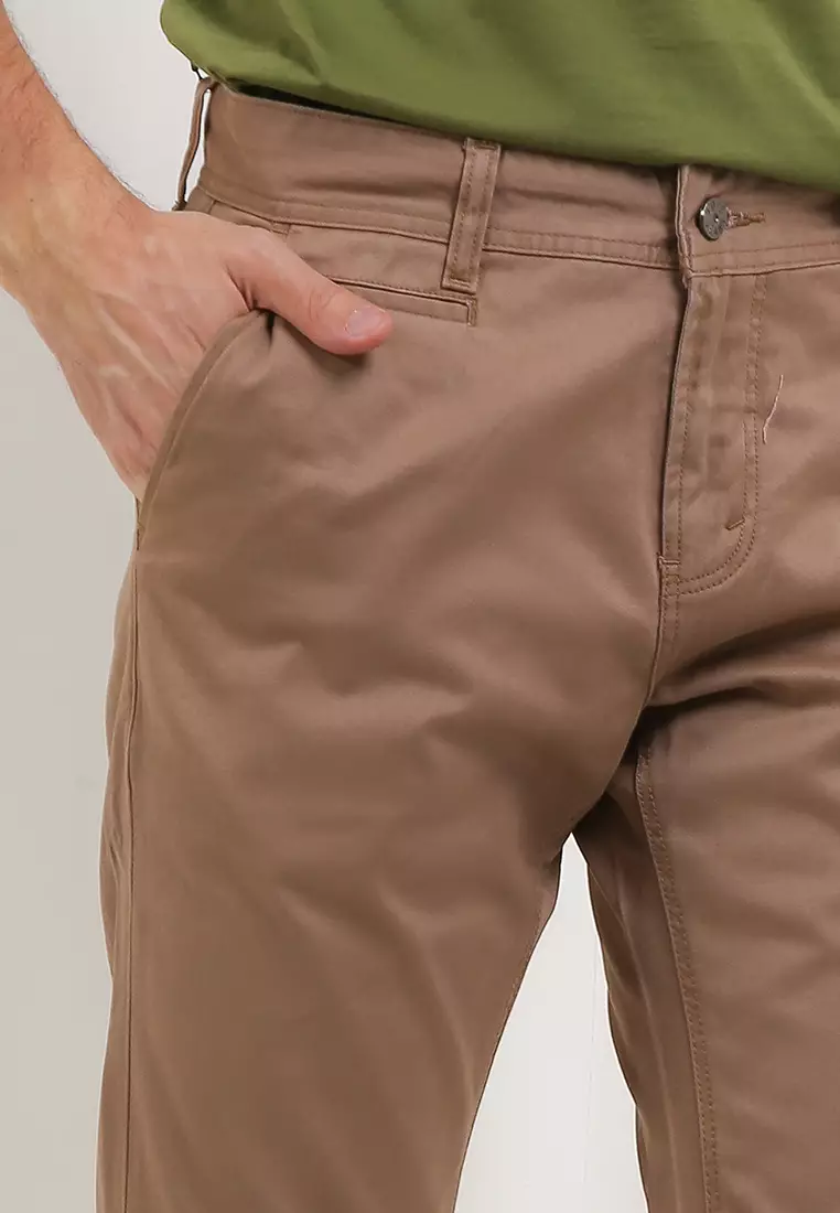 Slim Fit Chino Pants HFL007CM