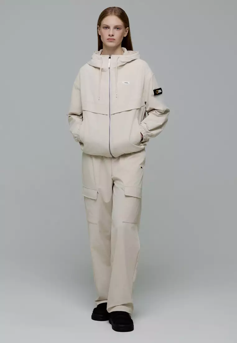 Women's ARCHELON Woven Stretch Hooded Zip-Up Jacket