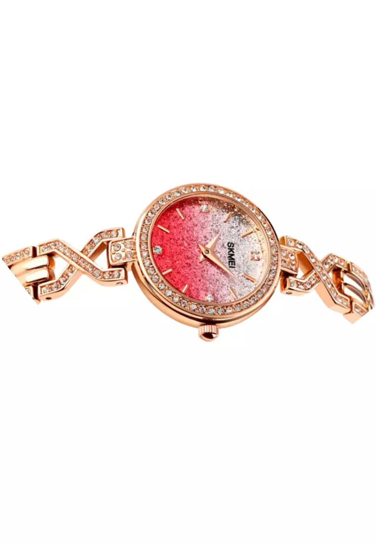 Jam Tangan Analog Pria Waterproof Strap Tali Material Stainless Steel IR15 ORIGINAL