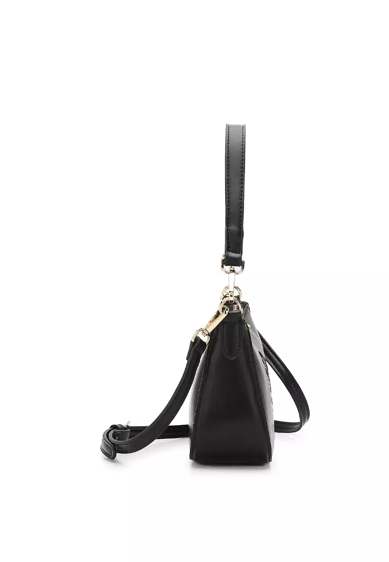 Women's Top Handle Bag / Sling Bag / Shoulder Bag - Black