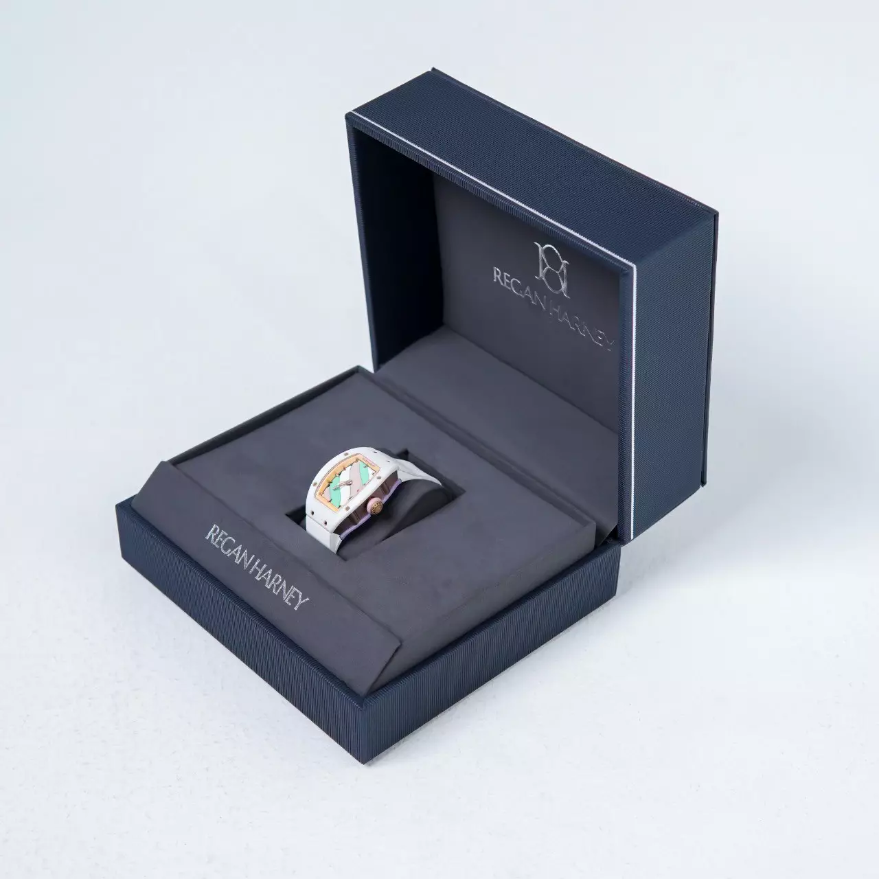 Jam Tangan REGAN HARNEY RH 32-13 BON BON CERAMIC WATCH 100% ORIGINAL - OS 