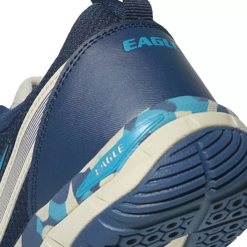 Eagle Sepatu Badminton Zephyr - COKLAT MUDA/BIRU TUA