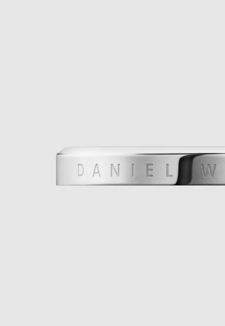 Daniel Wellington CLASSIC RING Silver 13.5号 DW00400030 Daniel Wellington Classic Ring Silver - Stainless Steel Ring
