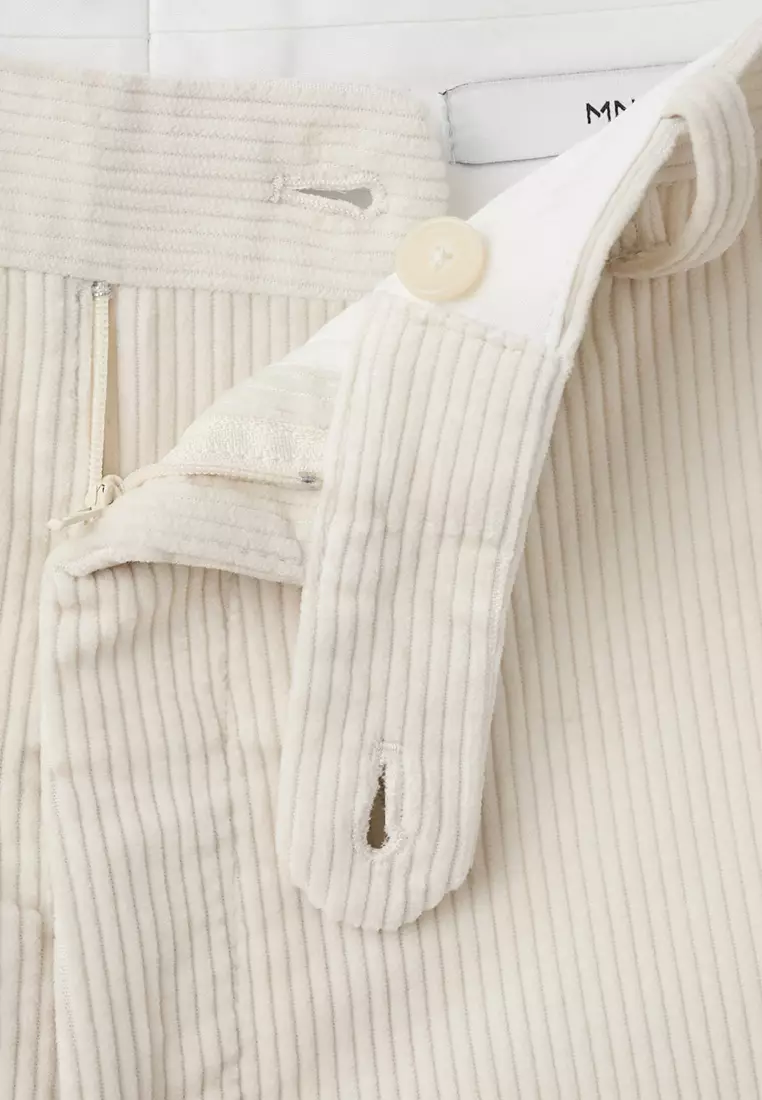 Corduroy Regular-Fit Trousers