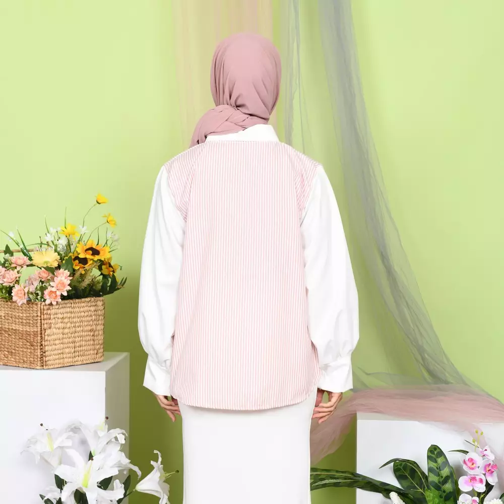 Sweetiepie Blouse - Soft Pink M19898 R50S5