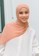 Lozy Hijab orange Bawal Pleats Shawl Caramel 1F3B9AA6B9D8B2GS_1