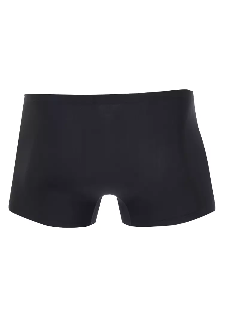 Jaymes Celana Dalam Boxer Pria Ice Silk Male Panties Material Nylon + Spandex ORIGINAL - Black