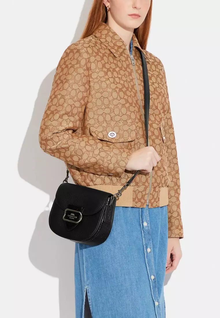 Morgan Saddle Bag Black Multi