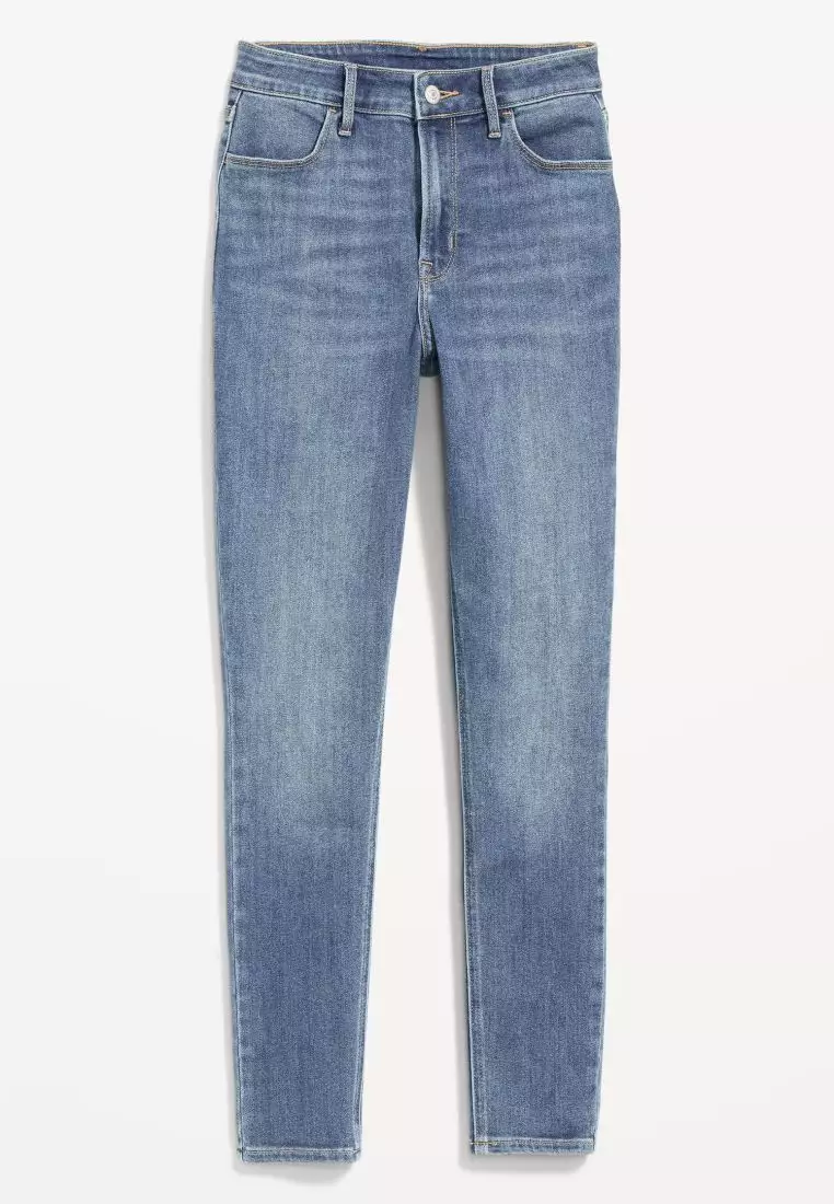 High-Waisted Wow Super-Skinny Jeans