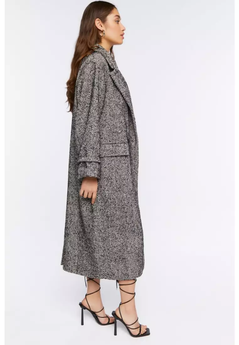 Forever 21 duster sales coat