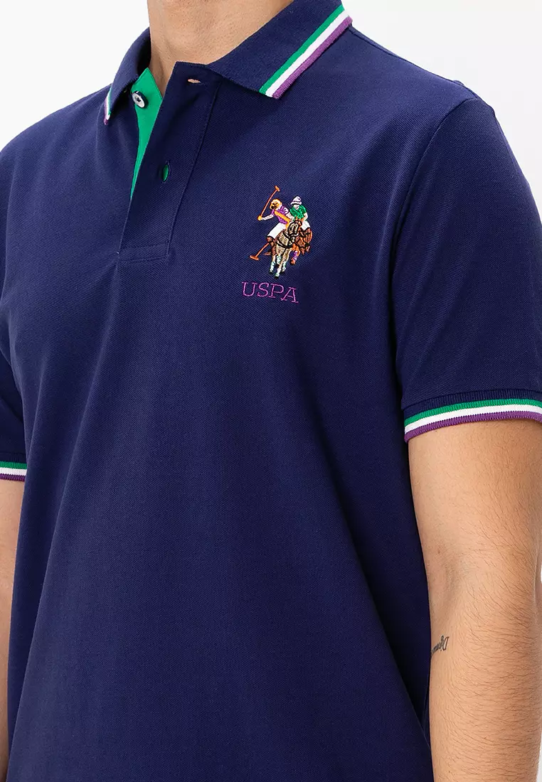 US POLO ASSN Logo Tipping Polo Shirt 2025 Buy US POLO ASSN - Main Image