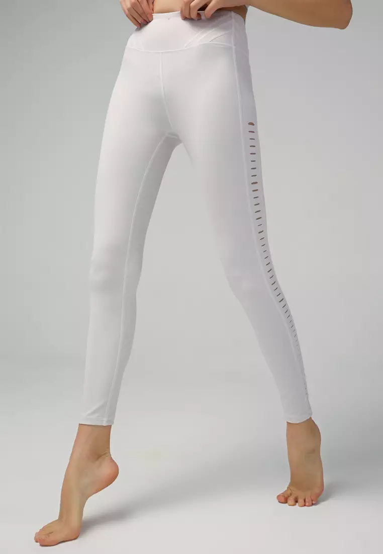 White sports leggings outlet