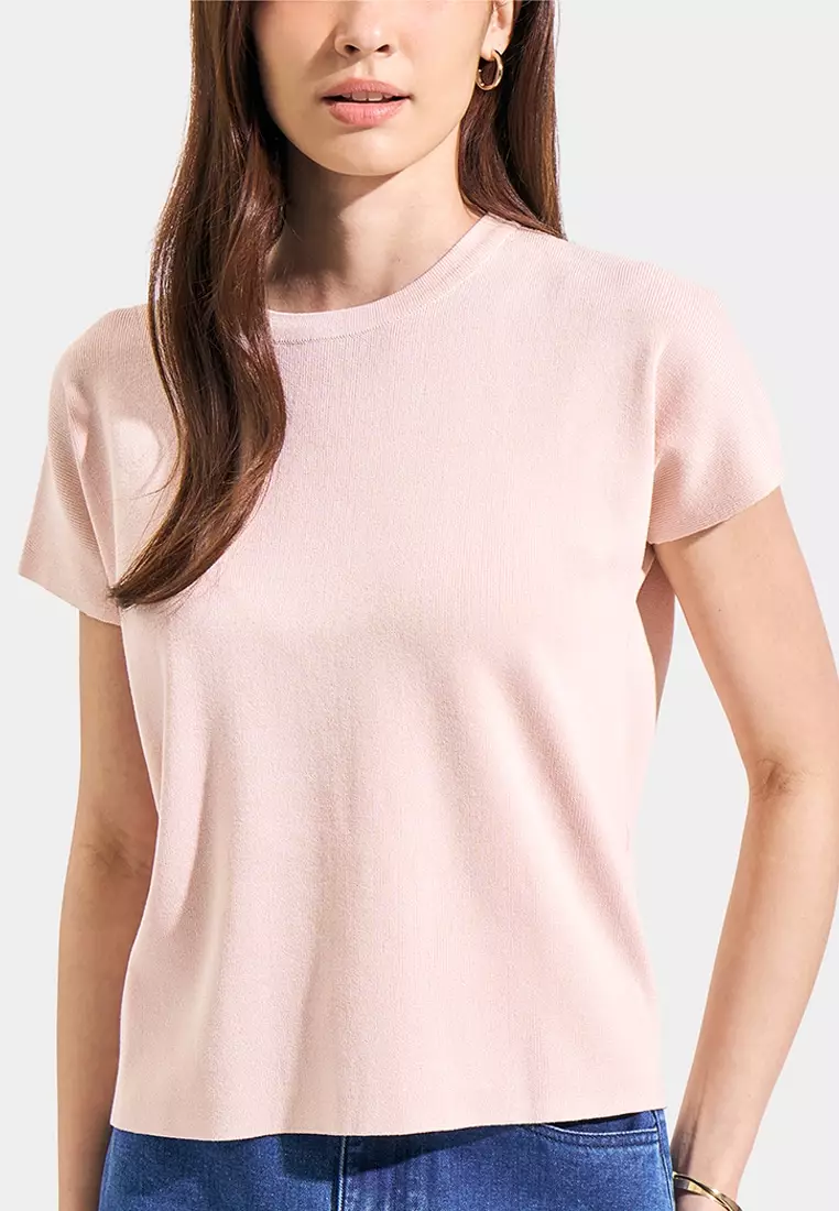 Flat Knit T-Shirt