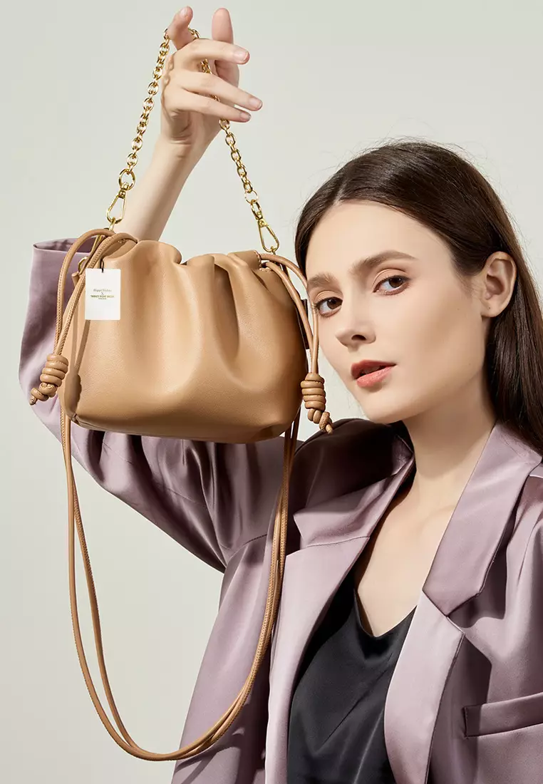 時尚真皮水桶包 QSL2728