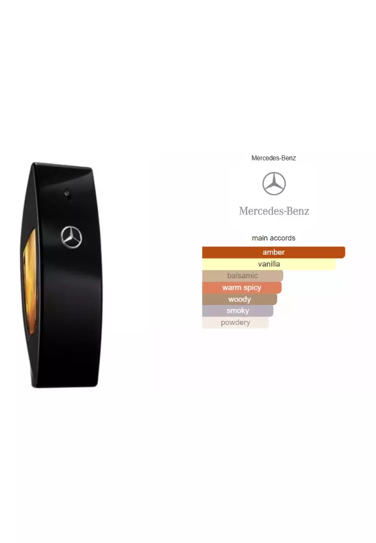 Mercedes Benz Club Black Man EDT - 100 ML (Parfum Pria)