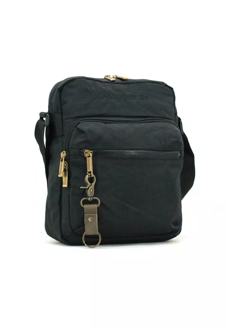 Hummer leather sling on sale bag