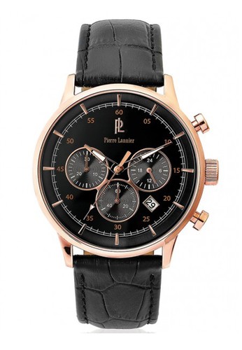 PIERRE LANNIER - Men's Watch Chronograph - 225D433 (Black)