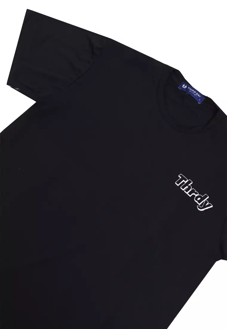 MTR27 Kaos T-Shirt Pria Instacool unisex "Thrdy copic" hitam