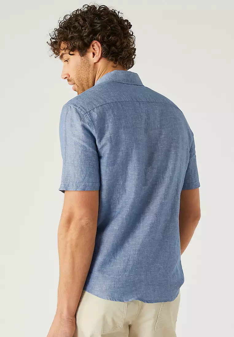Easy Iron Linen Rich Shirt