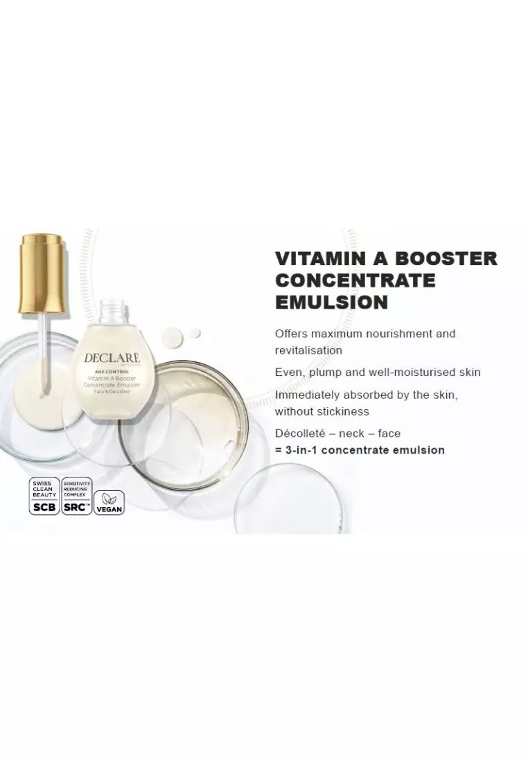 Buy DECLARE Declare Vitamin A Booster Concentrate Emulsion 50ml [DC269 ...