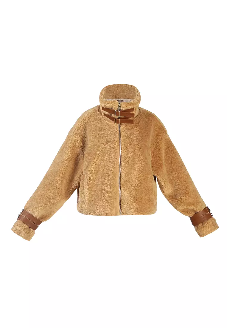 Furry teddy clearance jacket