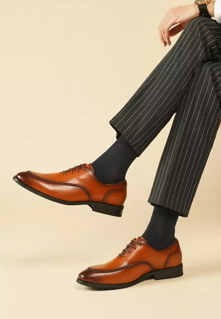 Basic Business Leather Oxford Shoes KB35511