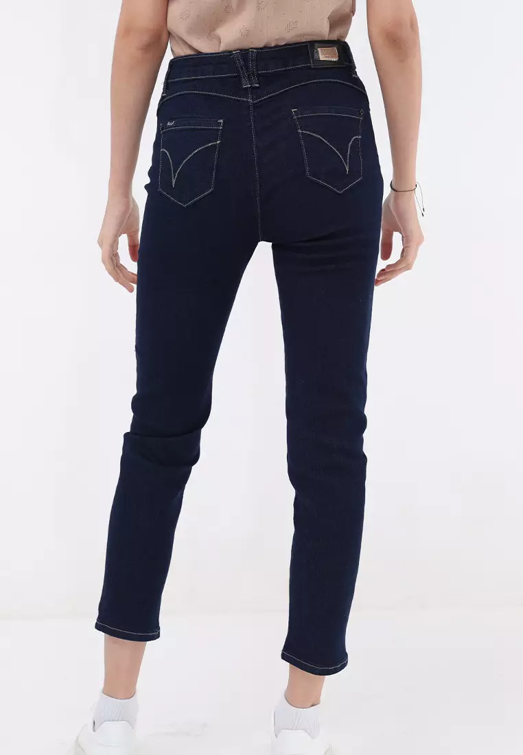 Denim Slim Fit Femme Jeans