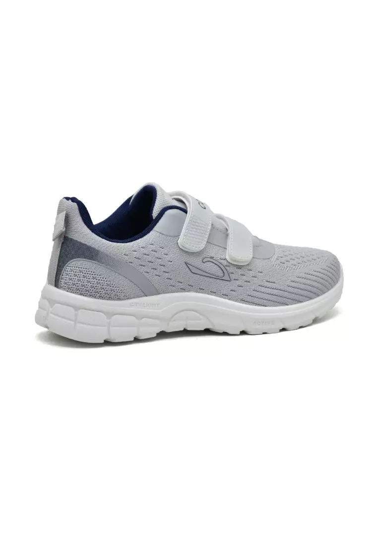 Carvil Sepatu Anak Mizura-01 LT Light Grey/White