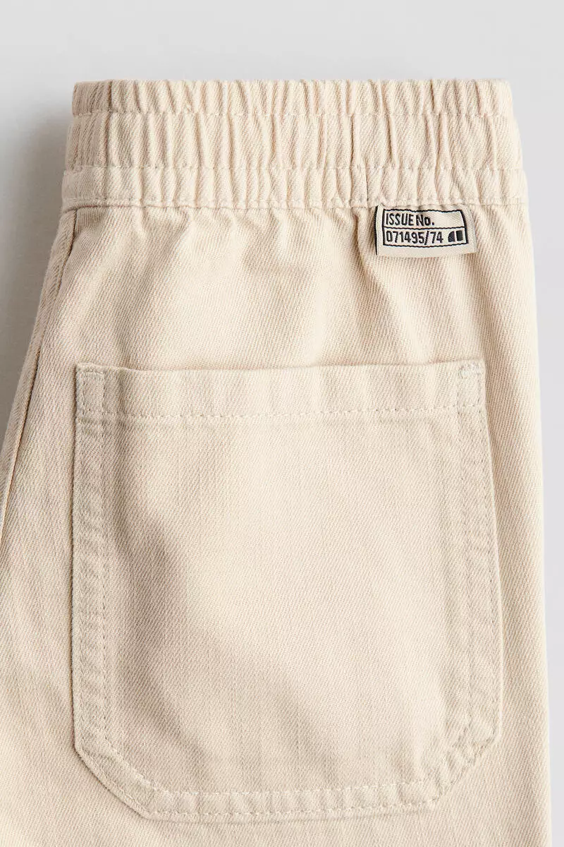 Cotton twill trousers
