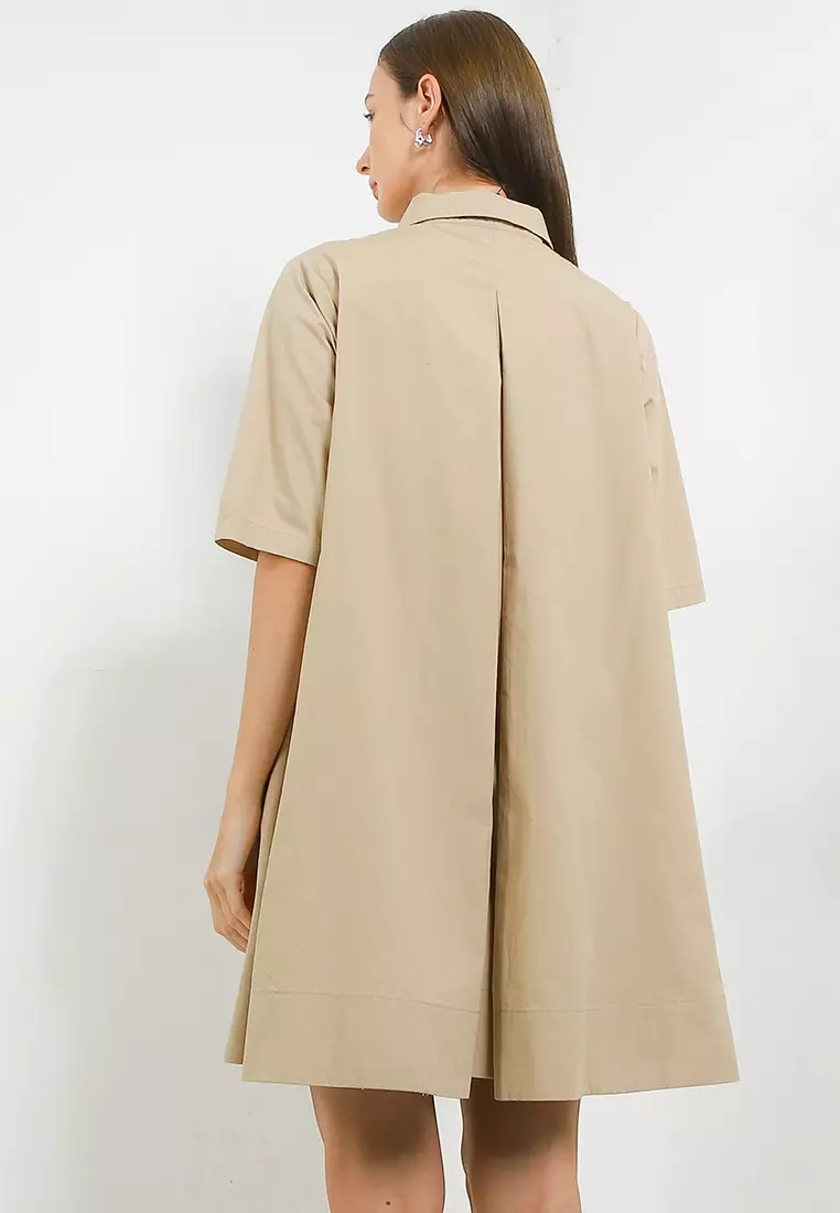 Carlene Mini Mini A-Line Shirt Dress