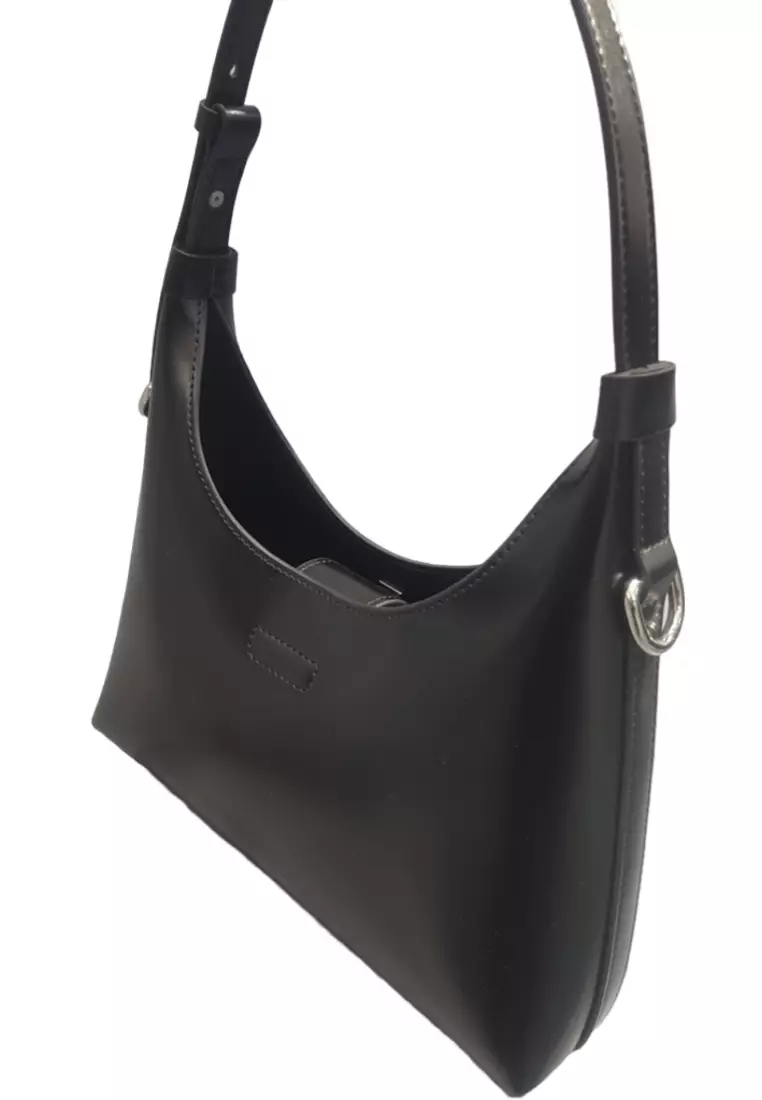 Women's Classic Cowhide Leather 2-Ways Crossbody Bags Axillary Bags
